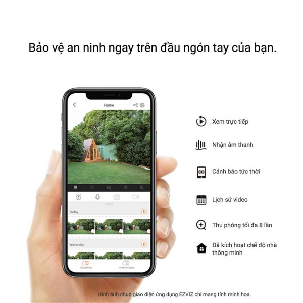 Camera Wifi EZVIZ ngoài trời 2MP 1080P C3TN2MPC