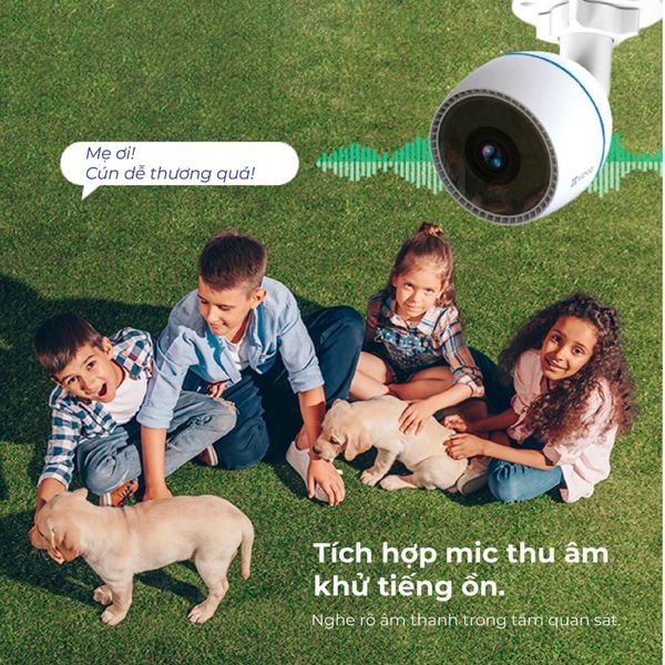 Camera Wifi EZVIZ ngoài trời 2MP 1080P H3C2MP