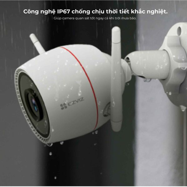 Camera Wifi EZVIZ 4MP 2K ngoài trời H3C4MP