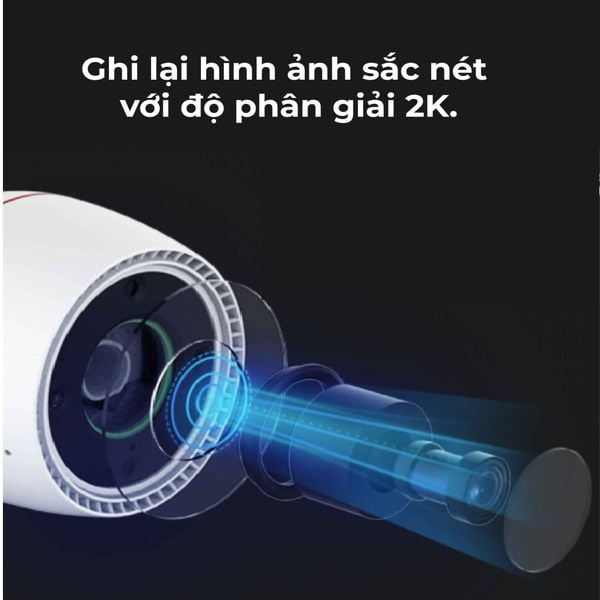 Camera Wifi EZVIZ ngoài trời 3MP 2K H3C3MP