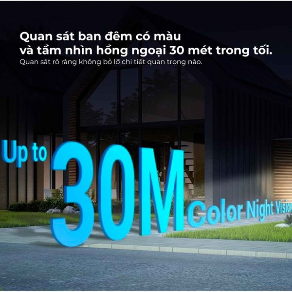 Camera Wifi EZVIZ ngoài trời 5MP 3K H3