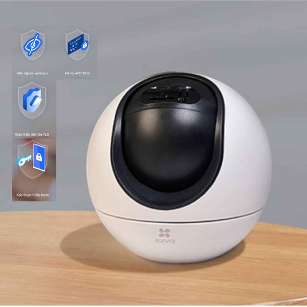 Camera Wifi EZVIZ quay quét trong nhà 5MP 3K H6