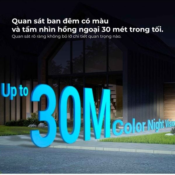 Camera Wifi EZVIZ thông minh ngoài trời 3MP 2K H3