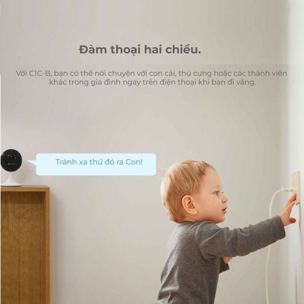 Camera Wifi EZVIZ trong nhà 2MP 1080P C1C-B