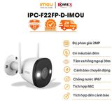 Camera Wifi IMOU ngoài trời 2MP Full Color Bullet IPC-F22FP-D