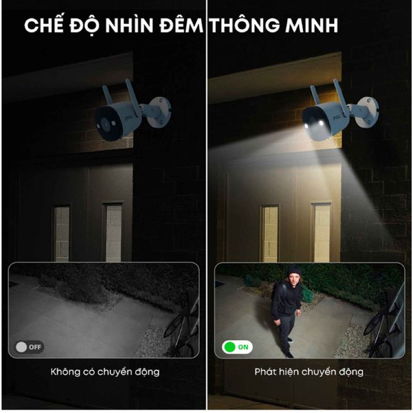 Camera Wifi IMOU ngoài trời 4MP 2K Bullet IPC-F42FEP-D