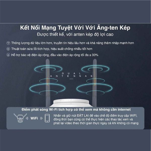 Camera Wifi IMOU ngoài trời Cruiser IPC-S51FEP (Cruiser SE+5MP)