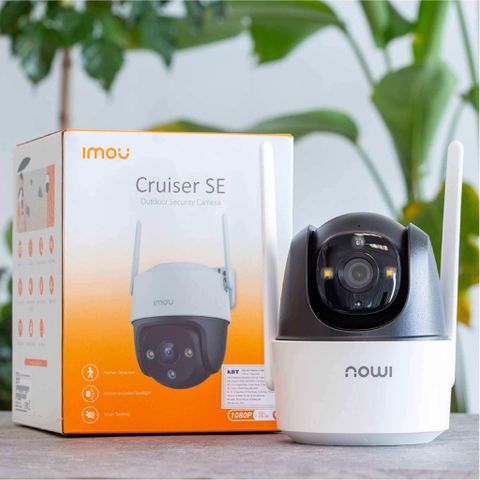 Camera Báo động Wifi IMOU ngoài trời Cruiser IPC-S31FEP (Cruiser SE+3MP), đàm thoại, 360 độ, Hồng ngoại nhìn ban đêm