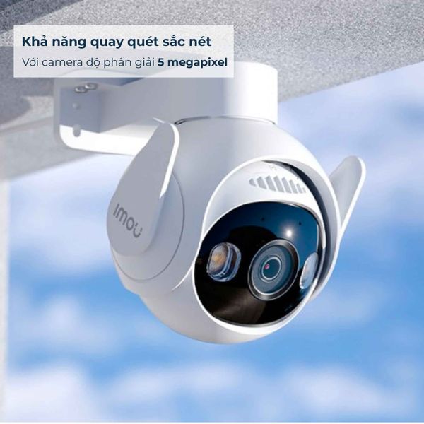 Camera Wifi IMOU ngoài trời Cruiser 5MP GS7EP- 5M0WE