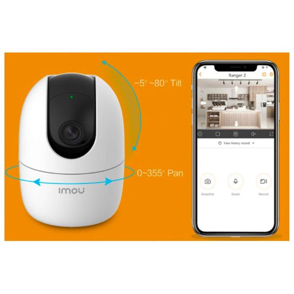 Camera Wifi trong nhà IMOU IPC-A32EP-L, quay quét 360, 3MP, đàm thoại hai chiều