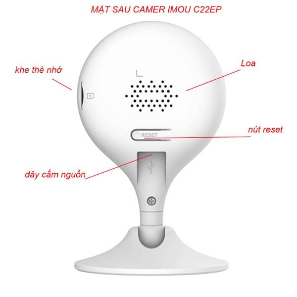 Camera trong nhà IMOU IPC-C32EP/IPC-C32SP, 3MP, đàm thoại 2 chiều, đế nam châm cố định