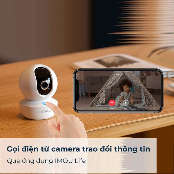 Camera Wifi IMOU trong nhà Ranger C 5MP 3K Ranger RC GK2CP-5C0WR