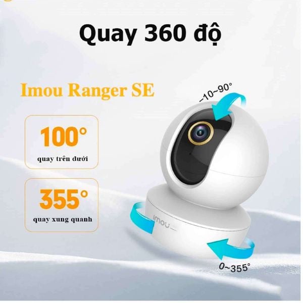 Camera Wifi IMOU trong nhà Ranger RC 4MP IPC-A43P