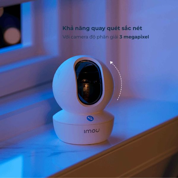 Camera Wifi IMOU trong nhà RC 3MP 2K GK2CP-3C0WR