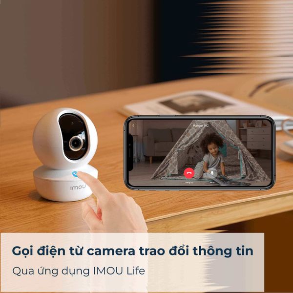 Camera Wifi IMOU trong nhà RC 3MP 2K GK2CP-3C0WR
