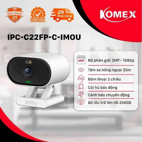 Camera Wifi IMOU trong nhà Versa 2MP IPC-C22FP-C