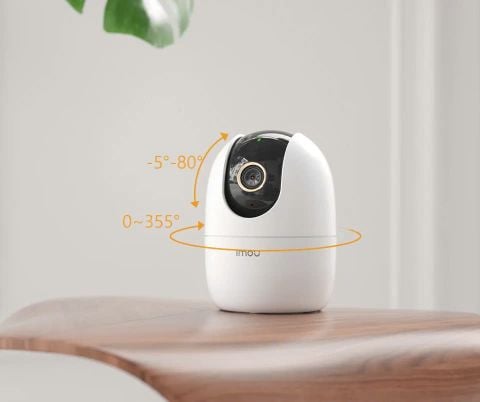 Camera trong nhà Wifi IMOU IPC-A52P Ranger 2, 5M, Full 3K , đàm thoại 2 chiều, quay quét 360 độ