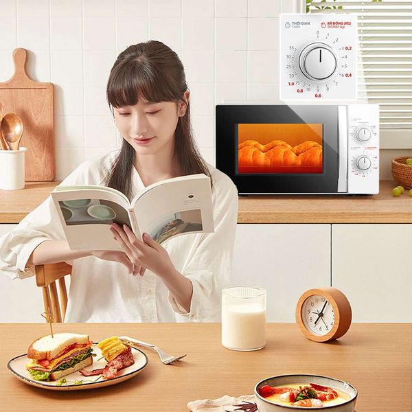 LÒ VI SÓNG TOSHIBA MWP-MM20P(WH) - 5 mức công suốt riêng biệt