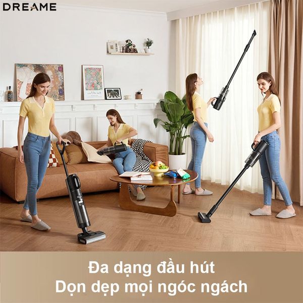 Máy hút bụi lau nhà cầm tay đa năng Dreame H12 Dual