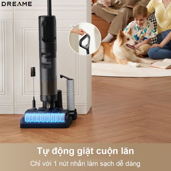Máy hút bụi lau nhà cầm tay đa năng Dreame H12 Dual