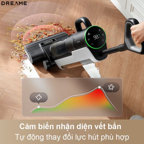 Máy hút bụi lau nhà cầm tay đa năng Dreame H12 Dual