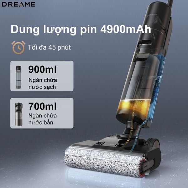 Máy hút bụi lau nhà thông minh Dreame H13 Pro
