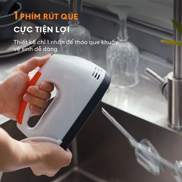 Máy đánh trứng cầm tay GAABOR GE-M01A công suất 100W