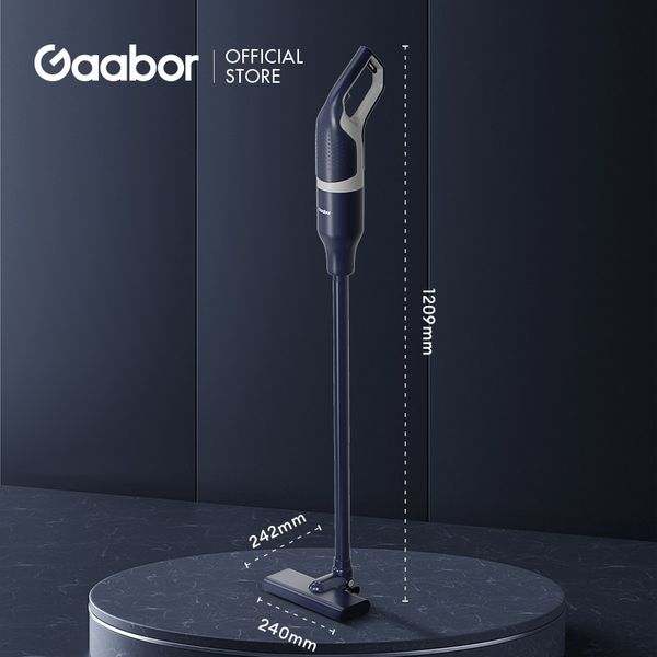 Máy hút bụi cầm tay Gaabor GVCW-M16Y02 - Lực hút 16KPa, xoay 90 độ, 5 lớp lọc