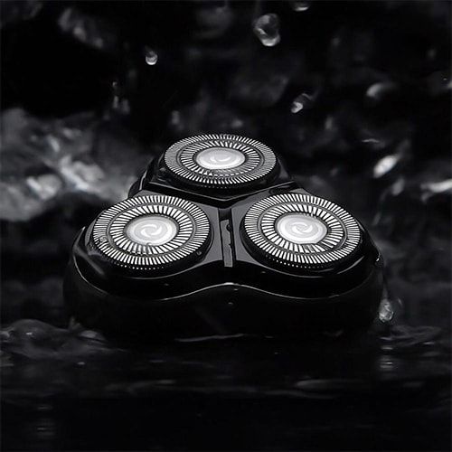 M﻿áy Cạo Râu Enchen Blackstone - Pin Sạc Siêu Bền, 3 Đầu Dao Cạo Độc Lập