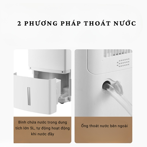 Máy hút ẩm không khí thông minh NEW WIDETECH 24L - Bản Quốc Tế
