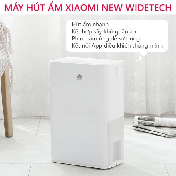 Máy hút ẩm thông minh New Widetech 12L - Bản Quốc Tế
