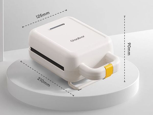 Máy kẹp sandwich, máy làm bánh, máy nướng bánh Gaabor SM60M WH01A