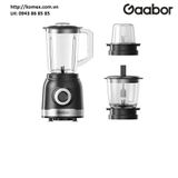 Máy xay thực phẩm đa năng Gaabor JM-16M02A , dung tích 1,6 lít, 3 chế độ điều chỉnh