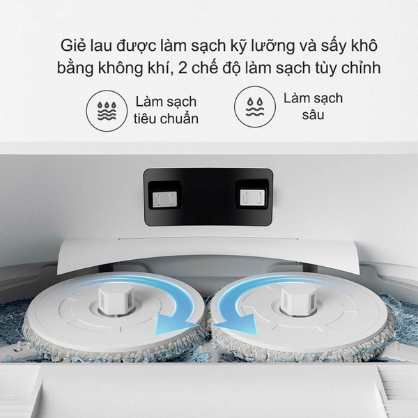 Robot hút bụi lau nhà Xiaomi Vacuum Mop X20- quét, hút bụi, lau nhà và làm sạch 4 trong 1