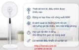 Quạt đứng Tefal 6 cánh VH689690, màu trắng