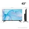 Smart Tivi HD Coocaa 43 Inch 43Z72 - Hệ điều hành Google TV