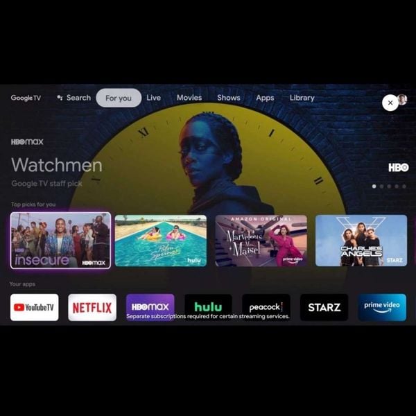 Smart Tivi Ultra 4K Coocaa 75 Inch 75C9 - Hệ điều hành Google TV