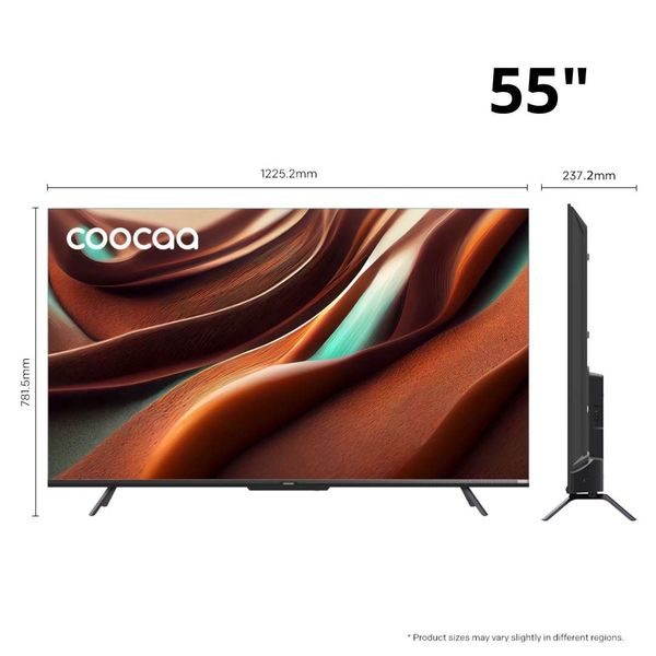 Smart Tivi Ultra HD 4K Coocaa 55 Inch 55Y72 - Hệ điều hành Google TV