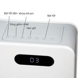 Máy sưởi sàn trong nhà TS9448- 2000W - Có Remote + chức năng tạo ẩm