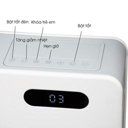 Máy sưởi sàn TS9448- 2000W - Có Remote + chức năng tạo ẩm