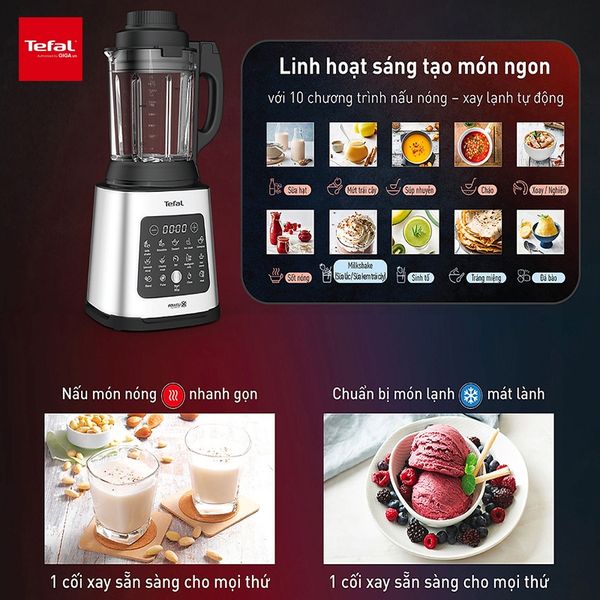 Máy xay nấu đa năng Tefal Perfectmix Cook BL83SD66 - 1.75L