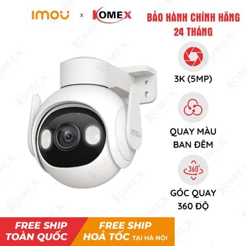 Camera Wifi IMOU ngoài trời Cruiser 5MP GS7EP- 5M0WE