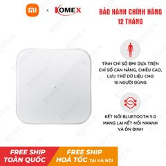 Cân điện tử Xiaomi Mi Scale 2 White (NUN4056G)