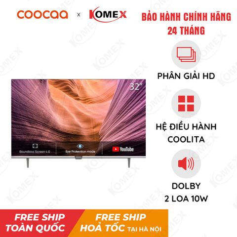 Smart Tivi HD Coocaa 32 Inch kết nối Wifi 32R5