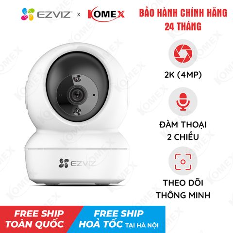 Camera Wifi EZVIZ quay quét trong nhà 4MP 2K H6C