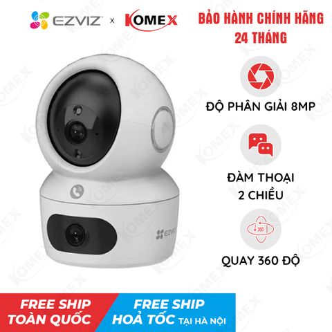 Camera IP WiFi 2 Mắt EZVIZ H7C 8MP Trong Nhà Thông Minh
