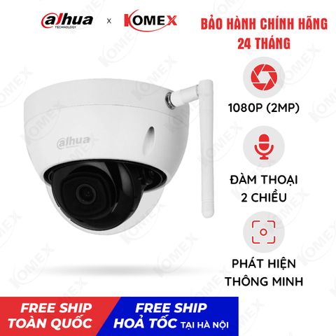 Camera IP Wifi trong nhà bán cầu Dahua HDBW1230DE-SW 2MP