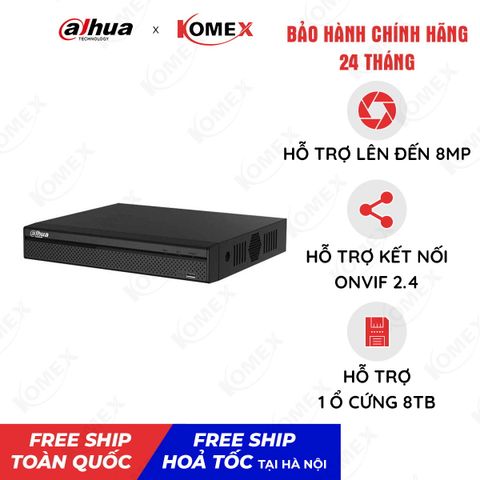Đầu ghi hình IP 8 kênh DAHUA DHI-NVR1108HS-S3/H-VN