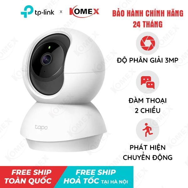 Camera IP Wifi trong nhà TP-LINK Tapo C210 3MP