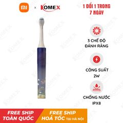 Bàn chải điện trẻ em BOMIDI KL03 - Lông chải mềm mịn, bảo vệ nướu